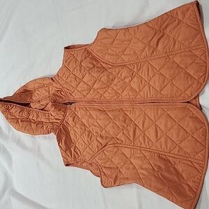 Authier made in Italy vest whit hood size 4.